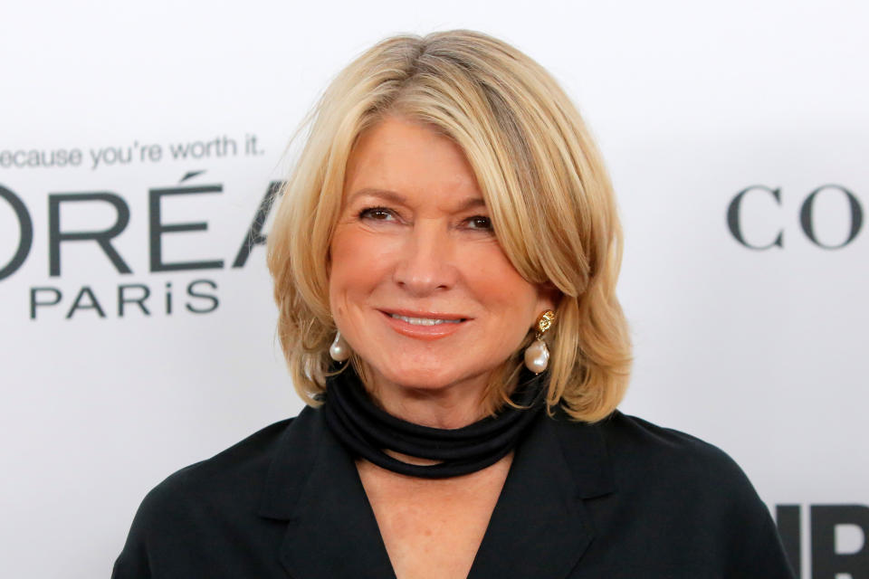 Martha Stewart attends the 2017 Glamour Women of the Year Awards at the Kings Theater in Brooklyn, New York, U.S., November 13, 2017.  REUTERS/Andrew Kelly