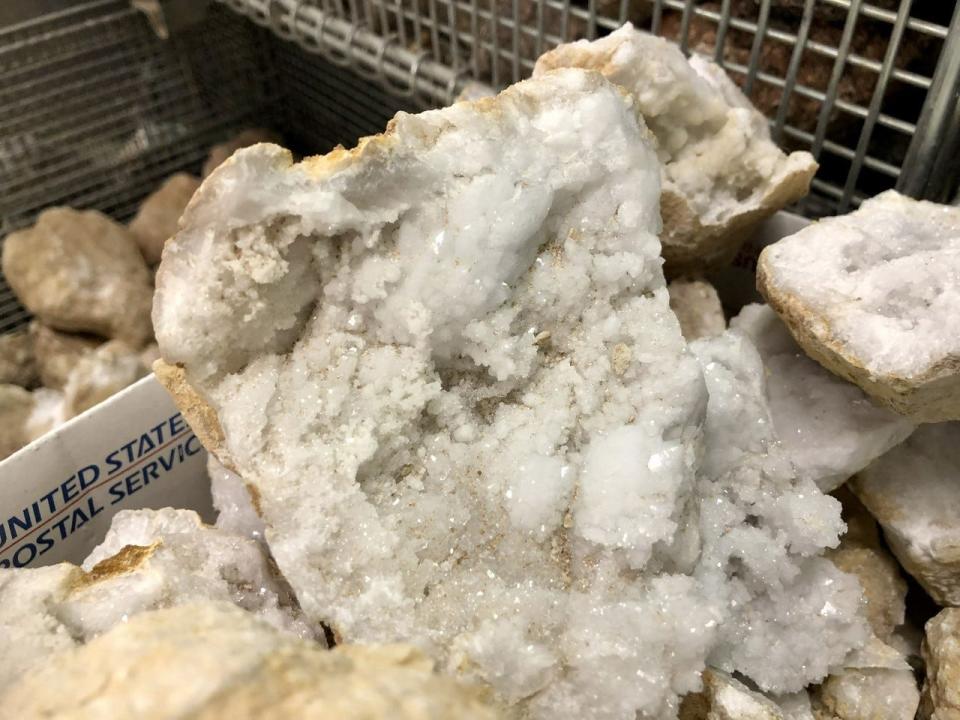 Rough Stone Rocks has locations in New Hampshire, Ohio and Texas where it sells and ships low-cost crystals, minerals and rocks sourced from all over the world.