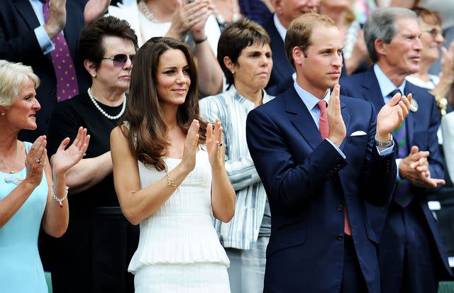 Clive Mason/Getty Kate Middleton and Prince William attends Wimbledon in 2011.