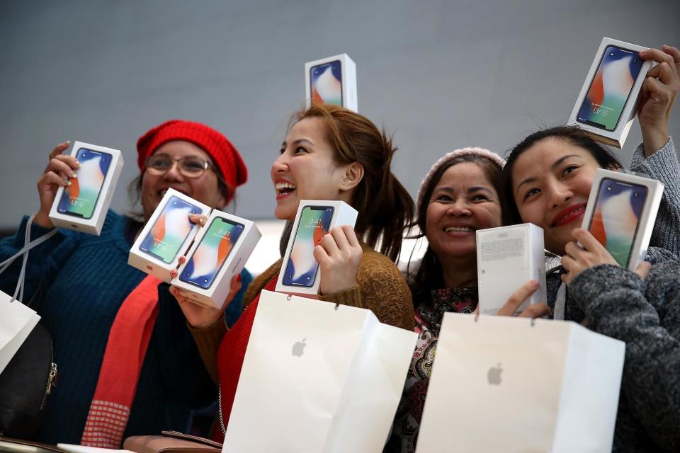 The iPhoneX is the phone they all want - even at $1000: Getty