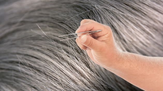 Hold your horses with those tweezers. (Photo: Getty)