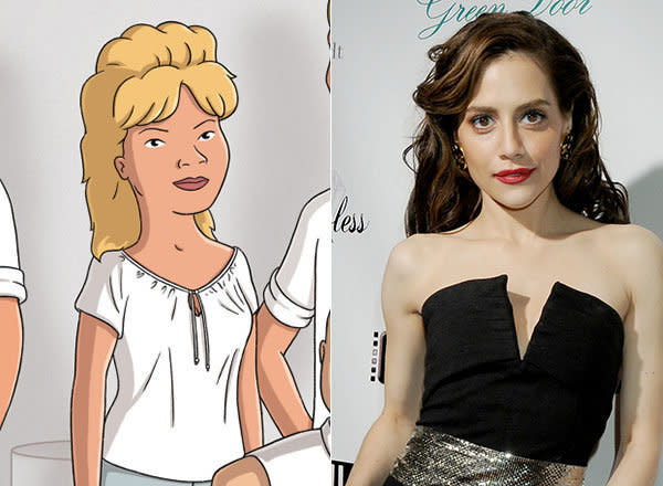 The late Brittany Murphy provided the voice for LuAnn on "King of the Hill."