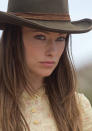 <p>We've had a girl crush on Olivia Wilde ever since she appeared as Marissa's love interest on 'The O.C.' We can't wait to check her out in 'Cowboys & Aliens' this week! <br><br><a rel="nofollow" href="http://au.movies.yahoo.com/movie/68553/cowboys-and-aliens/trailers/25757116/" data-ylk="slk:Watch a clip from 'Cowboys and Aliens';elm:context_link;itc:0;sec:content-canvas" class="link ">Watch a clip from 'Cowboys and Aliens'</a></p>