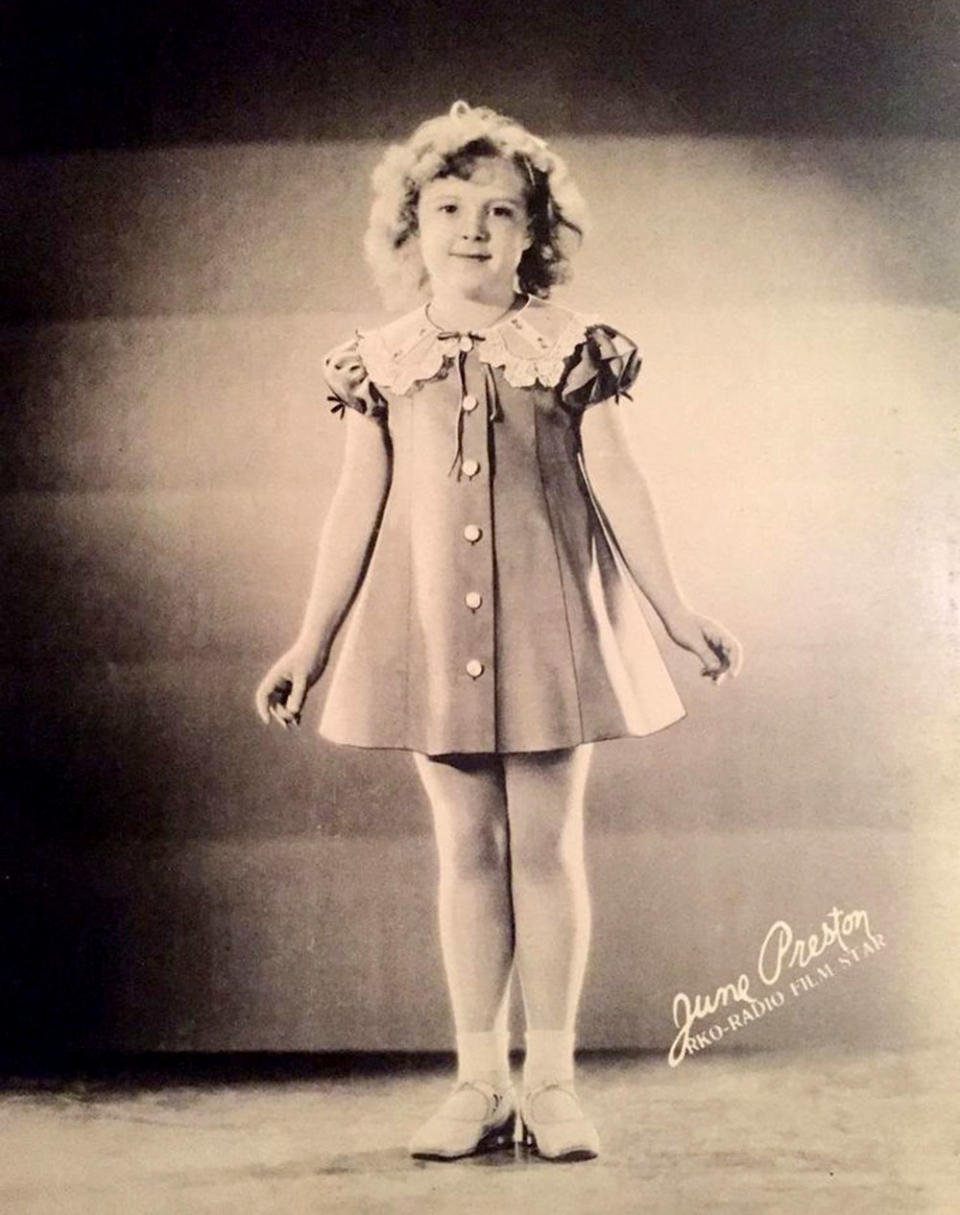 June Preston in a promotional photo for RKO - Credit: Courtesy of Courtesy Sabrina Pires