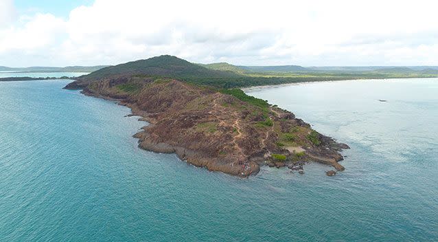 The trek to the tip of Cape York is great photo destination for many but not an easy trip for Sidney. Picture: Queensland Police