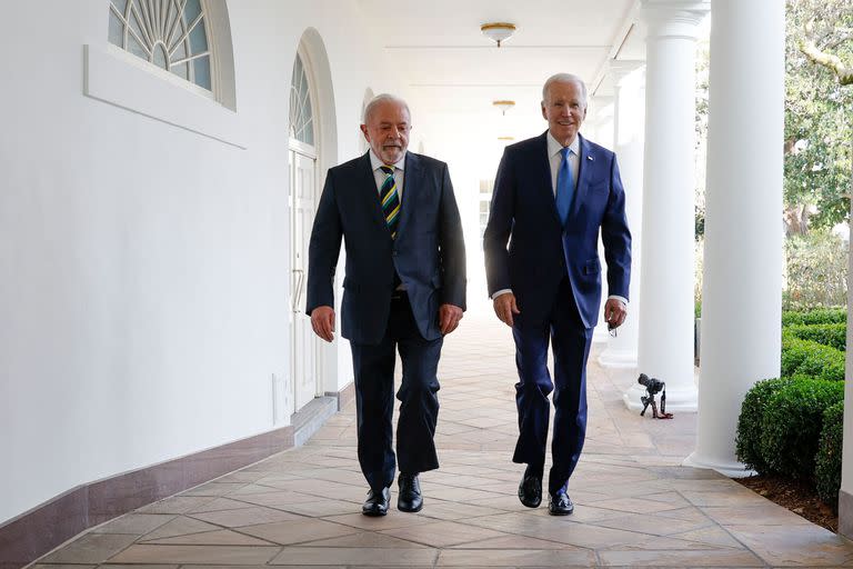 Lula con Biden en la Casa Blanca