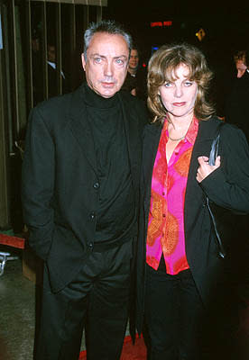 Udo Kier with a gal named Olga at the Hollywood premiere of Lions Gate's Shadow of the Vampire