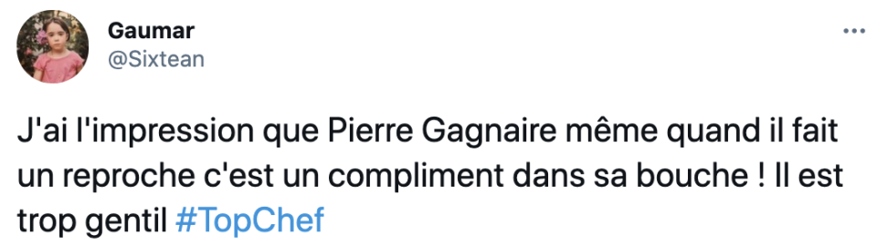 Pierre Gagnaire fait l'unanimité sur Twitter