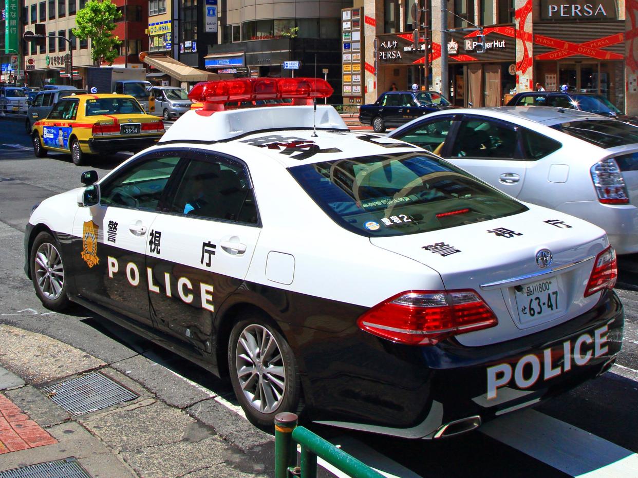 Tokyo police car