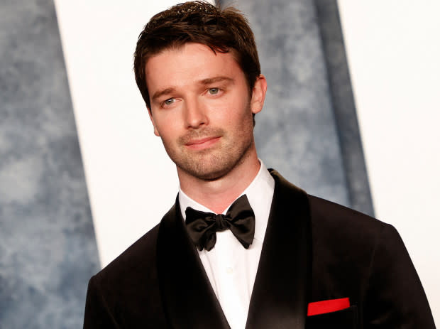 Patrick Schwarzenegger<p><a href="https://www.gettyimages.com/detail/news-photo/patrick-schwarzenegger-attends-the-vanity-fair-95th-oscars-news-photo/1248126779" rel="nofollow noopener" target="_blank" data-ylk="slk:MICHAEL TRAN/AFP via Getty Images;elm:context_link;itc:0;sec:content-canvas" class="link ">MICHAEL TRAN/AFP via Getty Images</a></p>