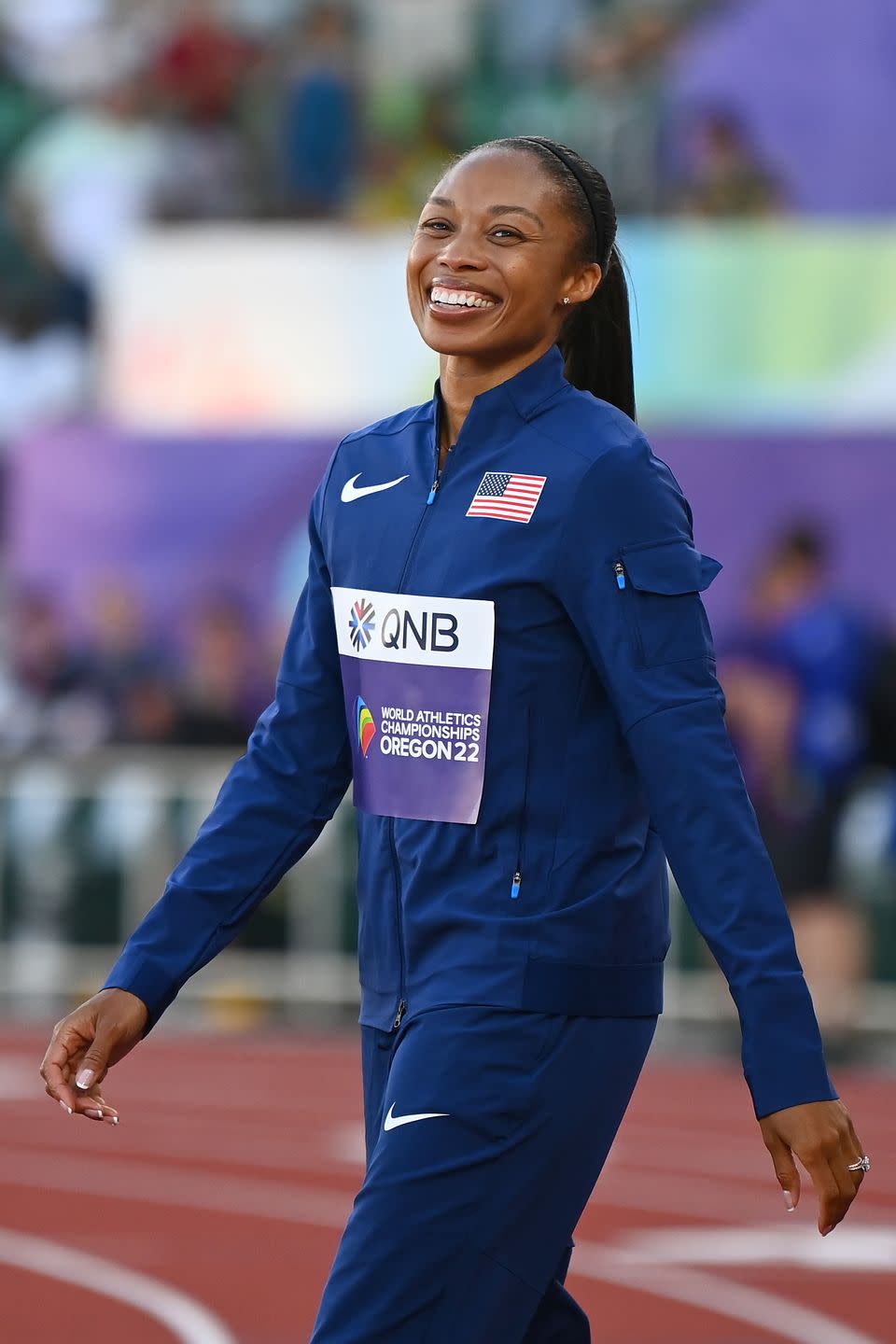 famous black women allyson felix world athletics championships oregon22 day one