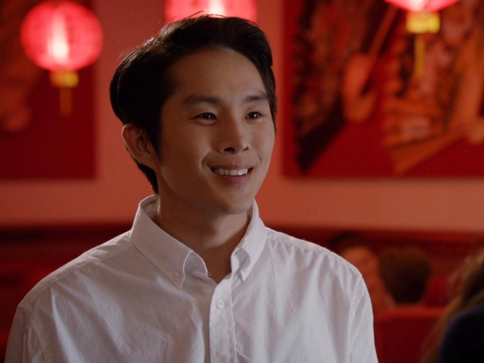 Justin Chon on season three, episode eight of "New Girl."