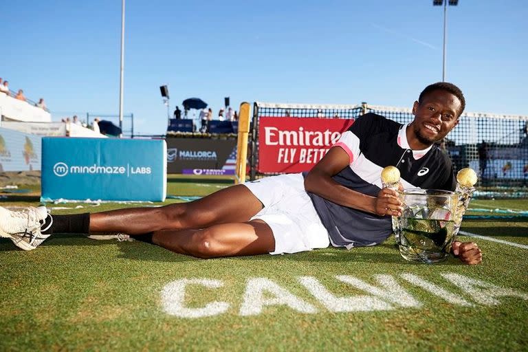 Christopher Eubanks, tras ganar el ATP de Mallorca 