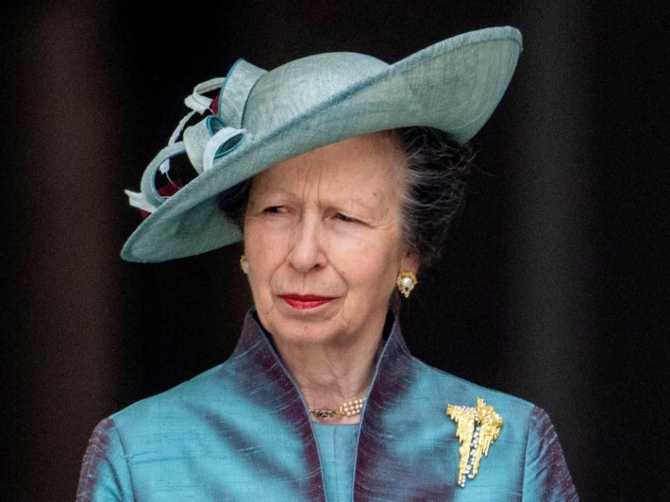 Prinzessin Anne war die letzten 24 Stunden an der Seite der Queen. (Bild: imago/PPE)