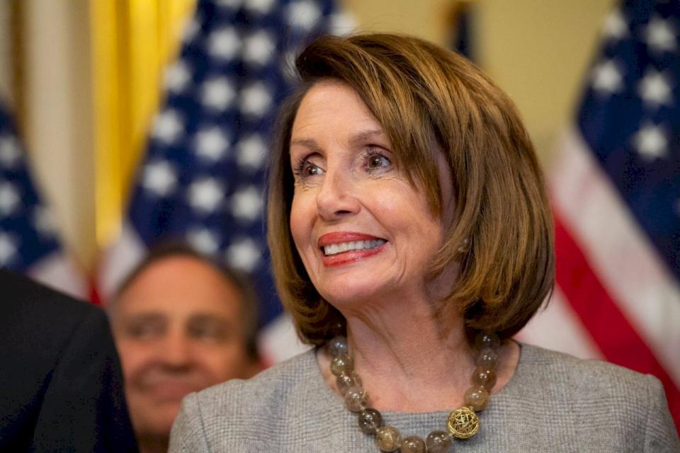 美國眾議院議長裴洛西(Nancy Pelosi)。(FB/Nancy Pelosi)