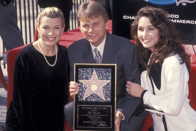<p>Ron Galella Collection via Getty </p> Vanna White, Pat Sajak and Lesly Brown