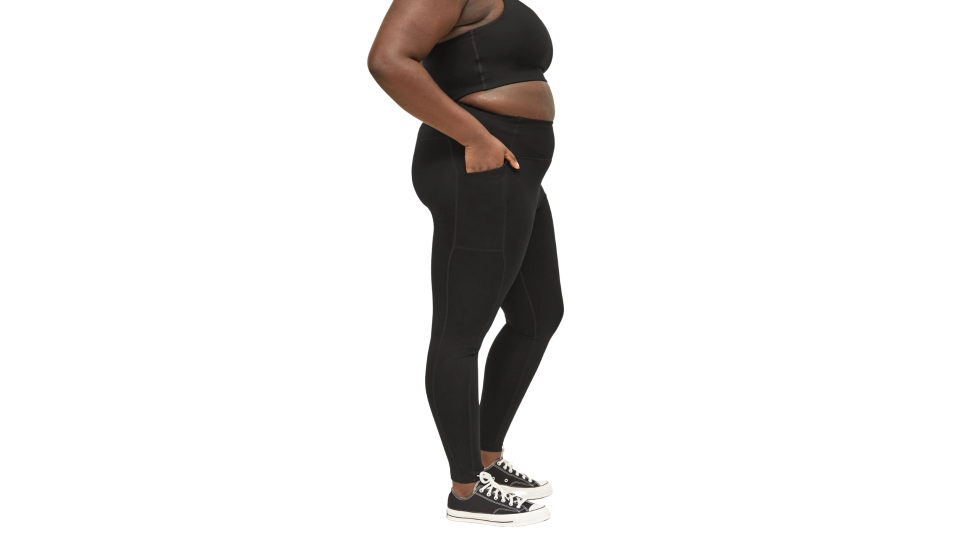 Girlfriend best plus size leggings with pockets