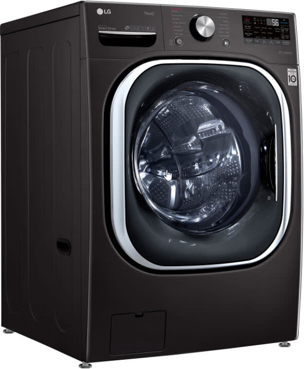 LG 5.8 Cu. Ft. High Efficiency Front Load Steam Washer. (Image via Best Buy)