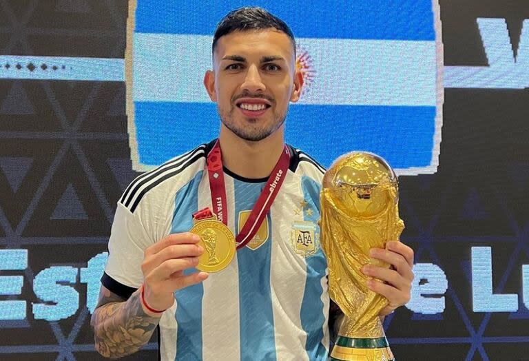 Leandro Paredes, uno de los referentes de la selección argentina