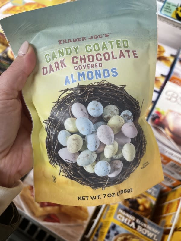 Candy Coated Dark Chocolate Covered Almonds<p>Courtesy of Jessica Wrubel</p>