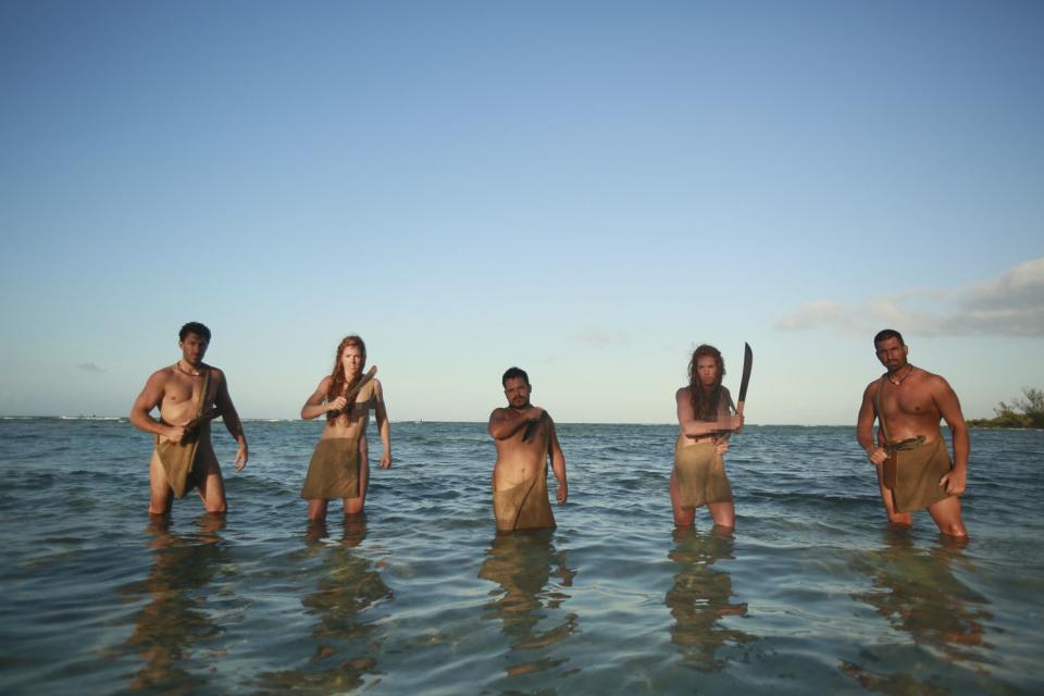 Matt, Amber, Alex, Serena, and Jeff of 'Naked and Afraid'