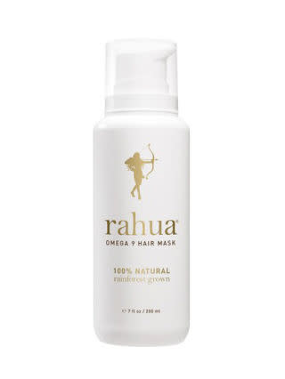 <p>What to Try: It takes just 15 minutes for the omega-rich hair mask to rejuvenate and repair dull and dehydrated strands. </p><p><span>Omega 9 Hair Mask, $58, <a rel="nofollow noopener" href="https://rahua.com/us/shop/hair/rahua-omega-9-hair-mask.html" target="_blank" data-ylk="slk:rahua.com;elm:context_link;itc:0;sec:content-canvas" class="link "><u>rahua.com</u></a>. <br></span></p>