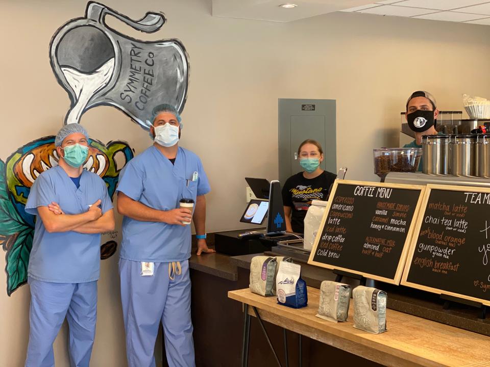 Locally owned Symmetry Coffee Co. has opened a cafe inside Ocala Regional Medical Center