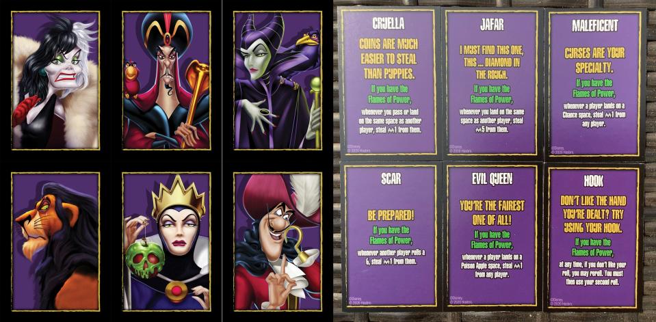 disney villains cards 