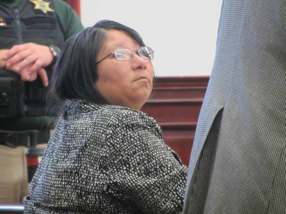 Corena Marie Mountain Chief was sentenced Monday in the sexual abuse of children and trafficking of persons.