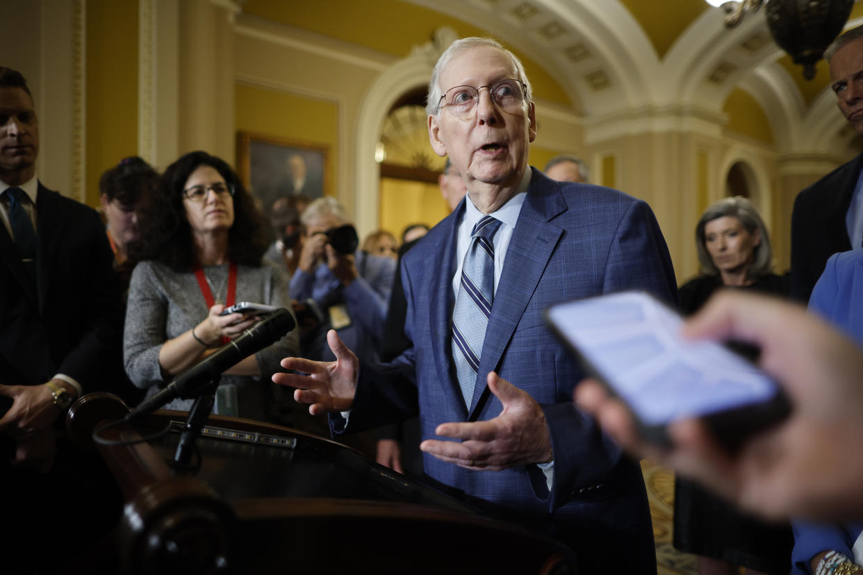 Senate Minority Leader Mitch McConnell