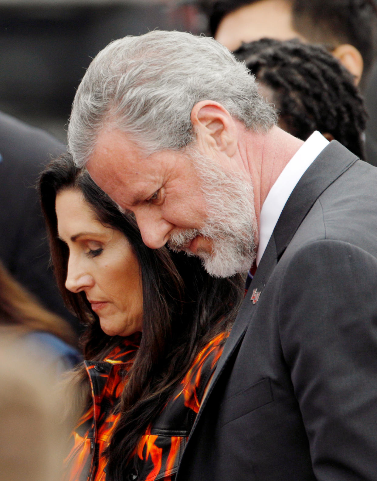 Jerry Falwell Jr. and his wife, Becki, attend graduation at Liberty University on May 11, 2019. (Photo: REUTERS/Jonathan Drake)