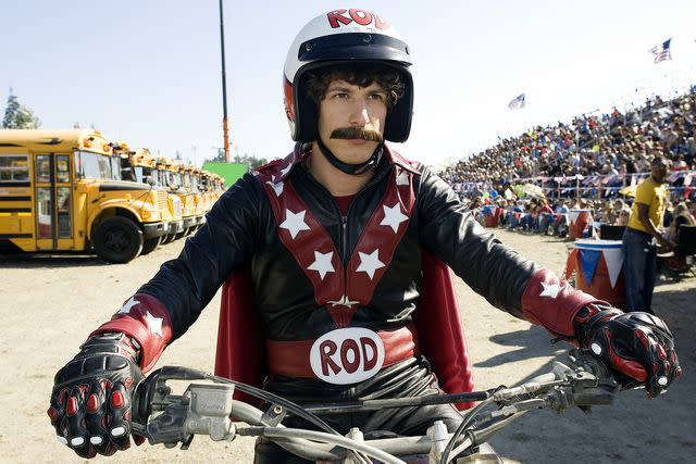 <p>Everett</p> Andy Samberg in 'Hot Rod'