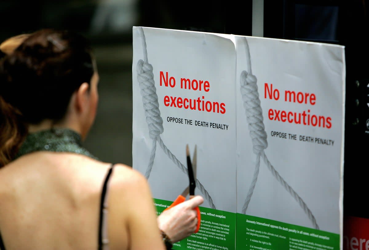 This is Singapore’s fifth such execution this year, and the 16th execution for drug offences since the country resumed hangings in March last year after observing a two-year hiatus during the Covid pandemic (AFP via Getty Images)