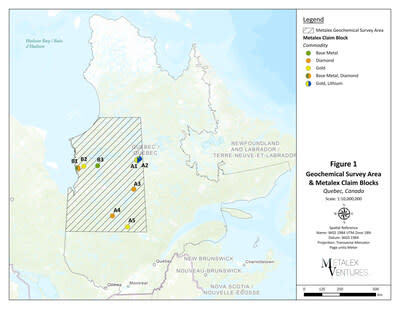 Figure 1 (CNW Group/Metalex Ventures Ltd.)