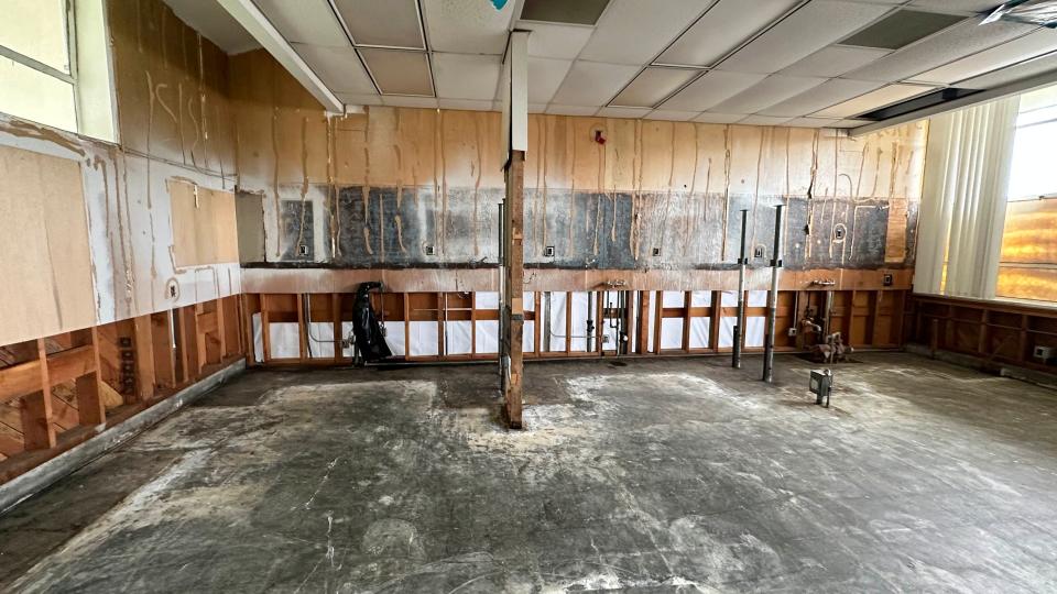 Planada Elementary School lost 26 classrooms during heavy rains and a levee break on Jan. 9, 2023.