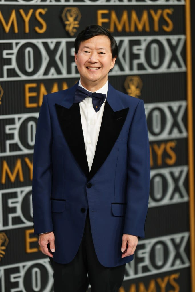 Ken Jeong attends the 75th Primetime Emmy Awards at Peacock Theater on January 15, 2024 in Los Angeles, California.