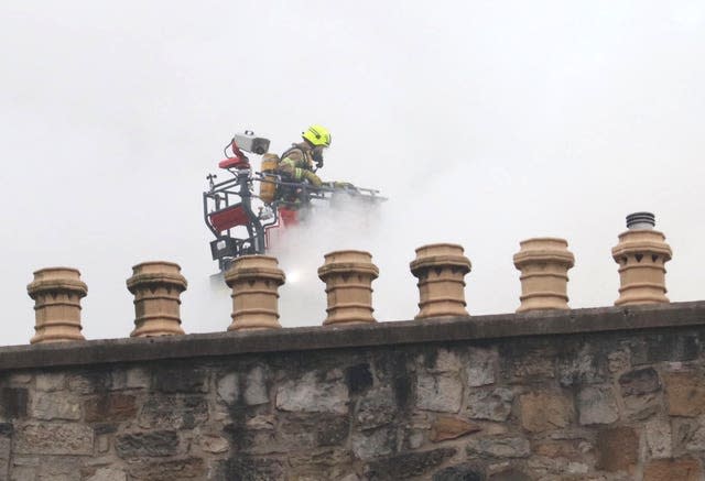 Edinburgh city fire