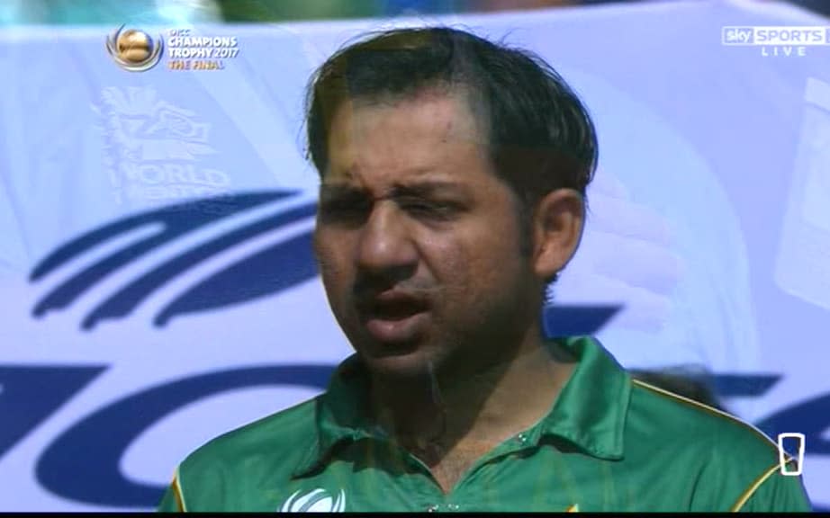 Pak anthem - Credit: Sky Sports