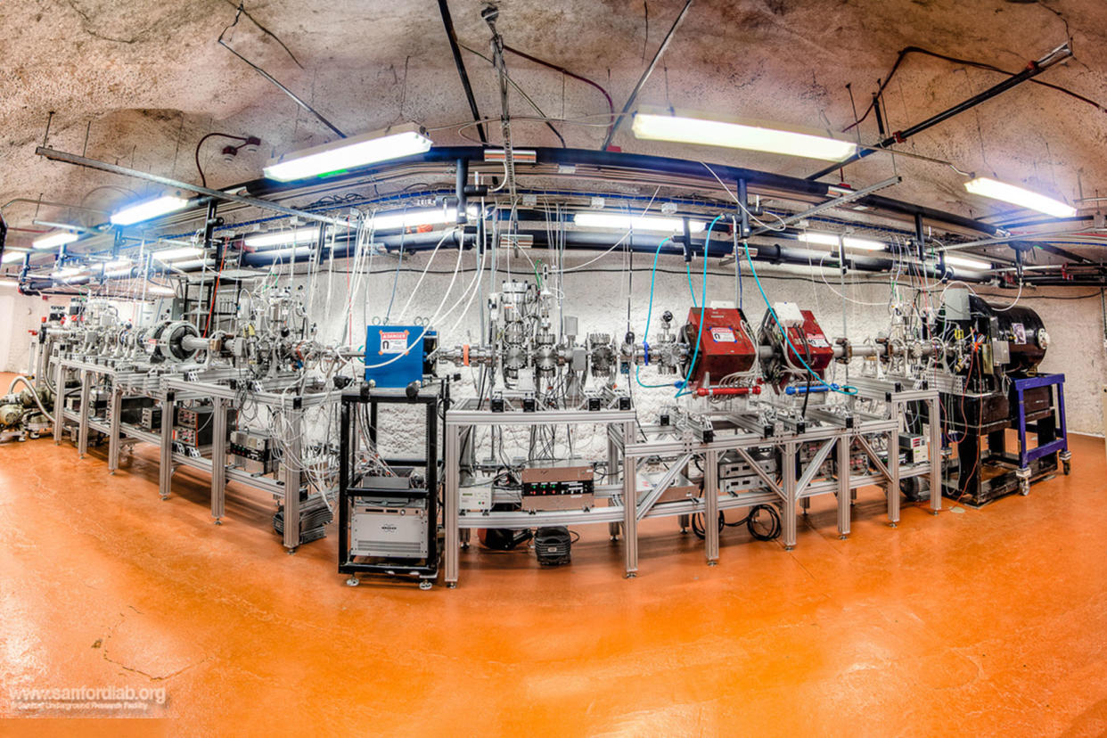 CASPAR particle accelerator Matt Kapust / Sanford Underground Research Facility