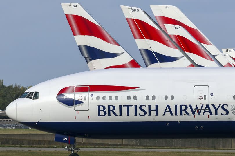 File photo dated 09/10/2019 of a British Airways planes at Heathrow Airport. British Airways owner IAG said that its profit rose by 56% in the three months to the end of September as bosses hailed strong performances on its North and South Atlantic routes. The business said that pre-tax profit rose from just over one billion euros (£879 million) in the third quarter of last year to 1.6 billion euros (£1.4 billion) in the most recent quarter. Issue date: Friday October 27, 2023. PA Photo. See PA story CITY IAG. Photo credit should read: Steve Parsons/PA Wire