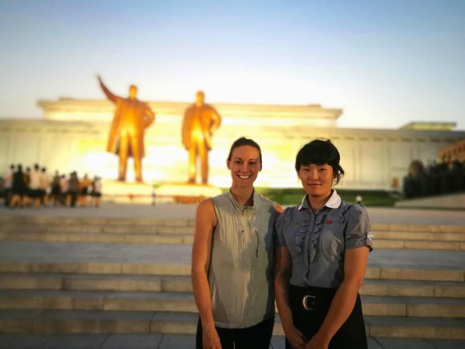 Der Besuch in Nordkorea war ein ernüchterndes Erlebnis für De Pecol. - Copyright: Cassandra De Pecol