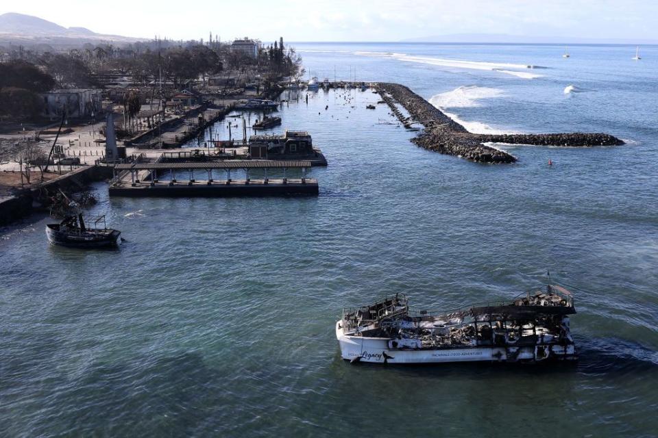 dozens killed in maui wildfire leaving the town of lahaina devastated