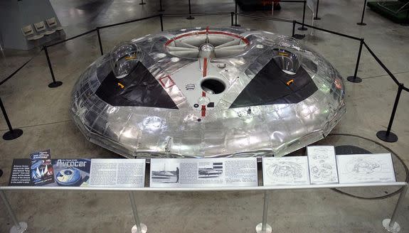 Avro Canada VZ-9AV Avrocar at the National Museum of the United States Air Force.