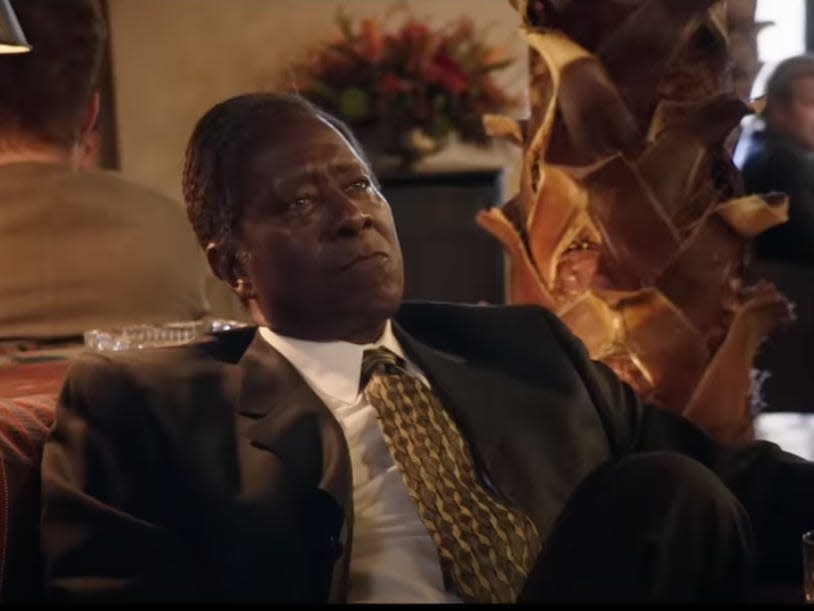 Clarke Peters as John Houston in "I Wanna Dance with Somebody"