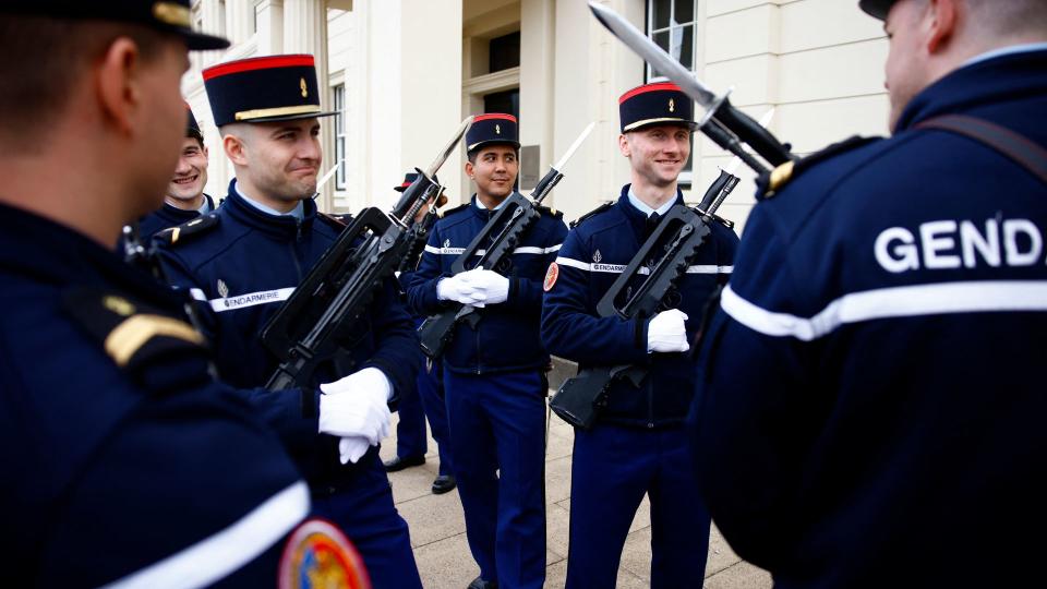 The rehearsal took place at Wellington Barracks 