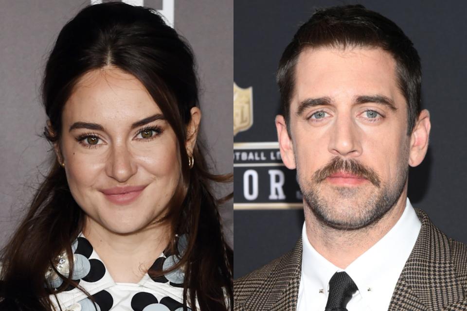 shailene woodley aaron rodgers