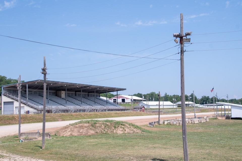 New lighting will be installed trackside at the Guernsey County Fairgrounds.