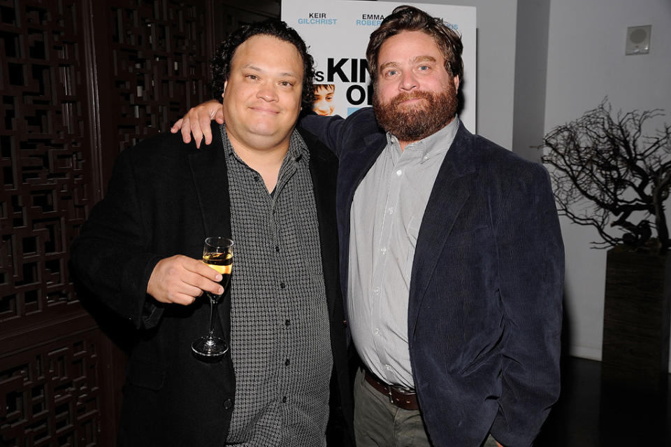 Its kind of a funny story NYC premiere 2010 Adrian Martinez Zach Galifanakis