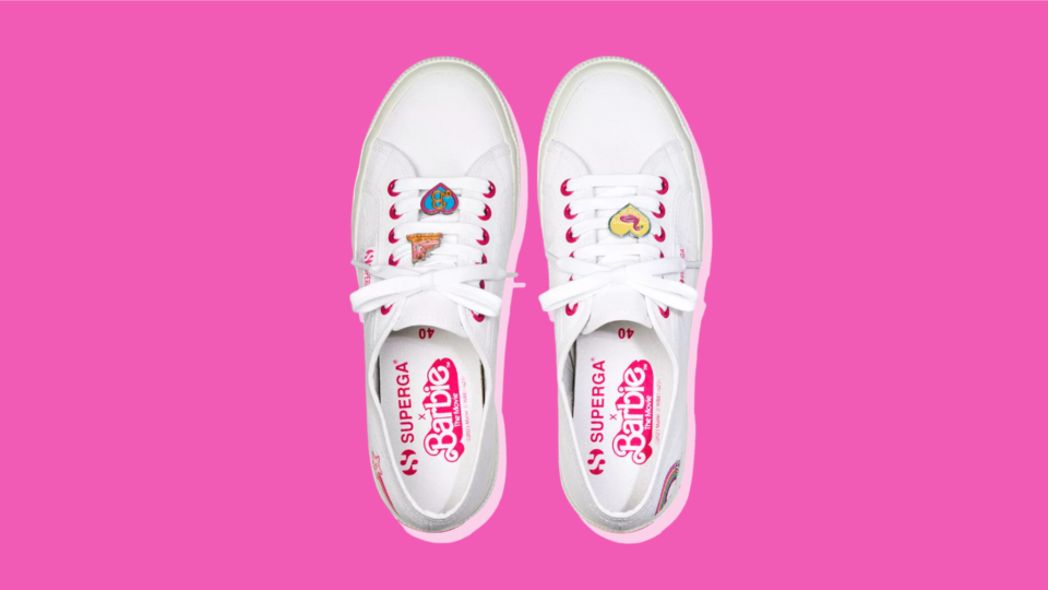 Barbiecore gifts for Barbie fans: Superga Barbie sneakers