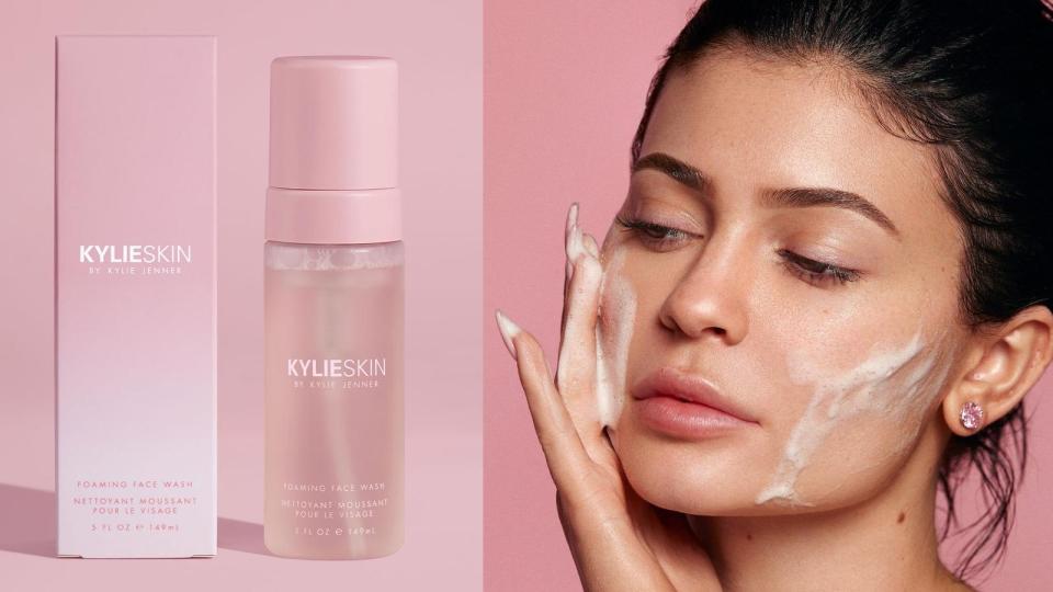 Kylie Skin Foaming Face Wash, $24.